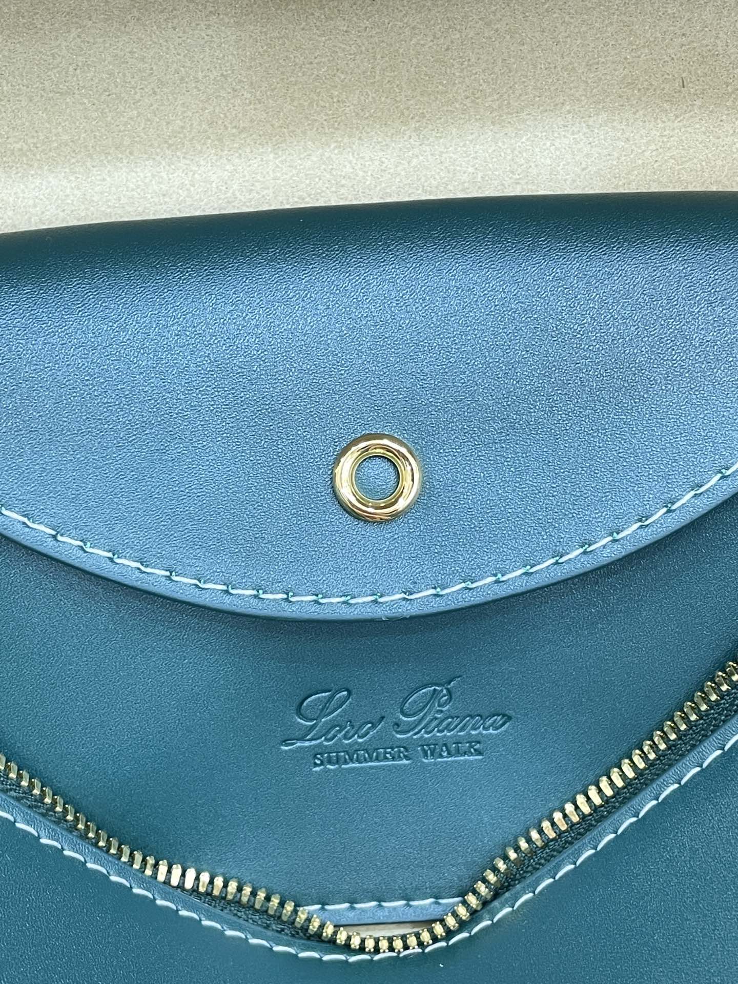 Bolso de cuero Saddle Loro
