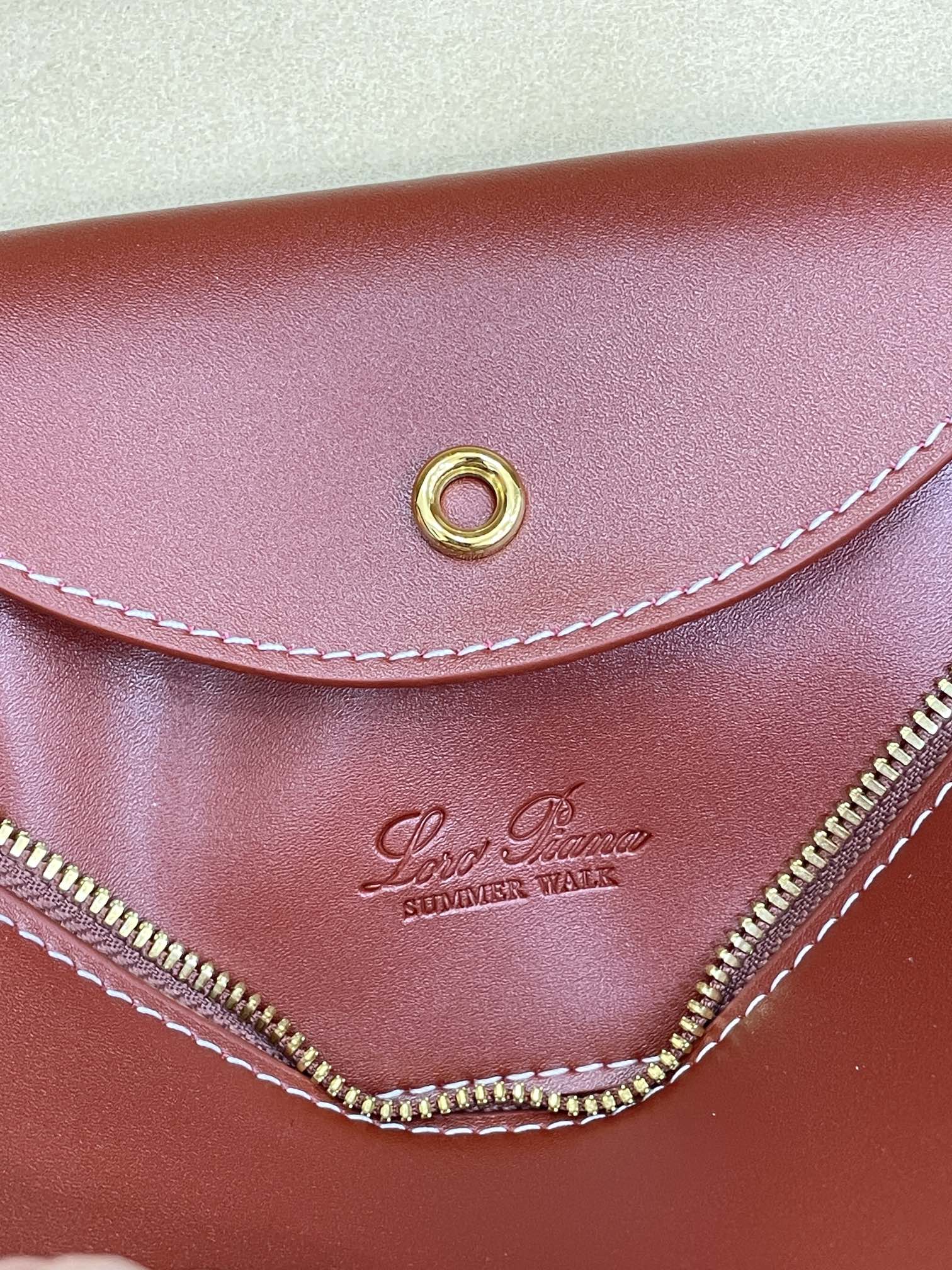 Bolso de cuero Saddle Loro