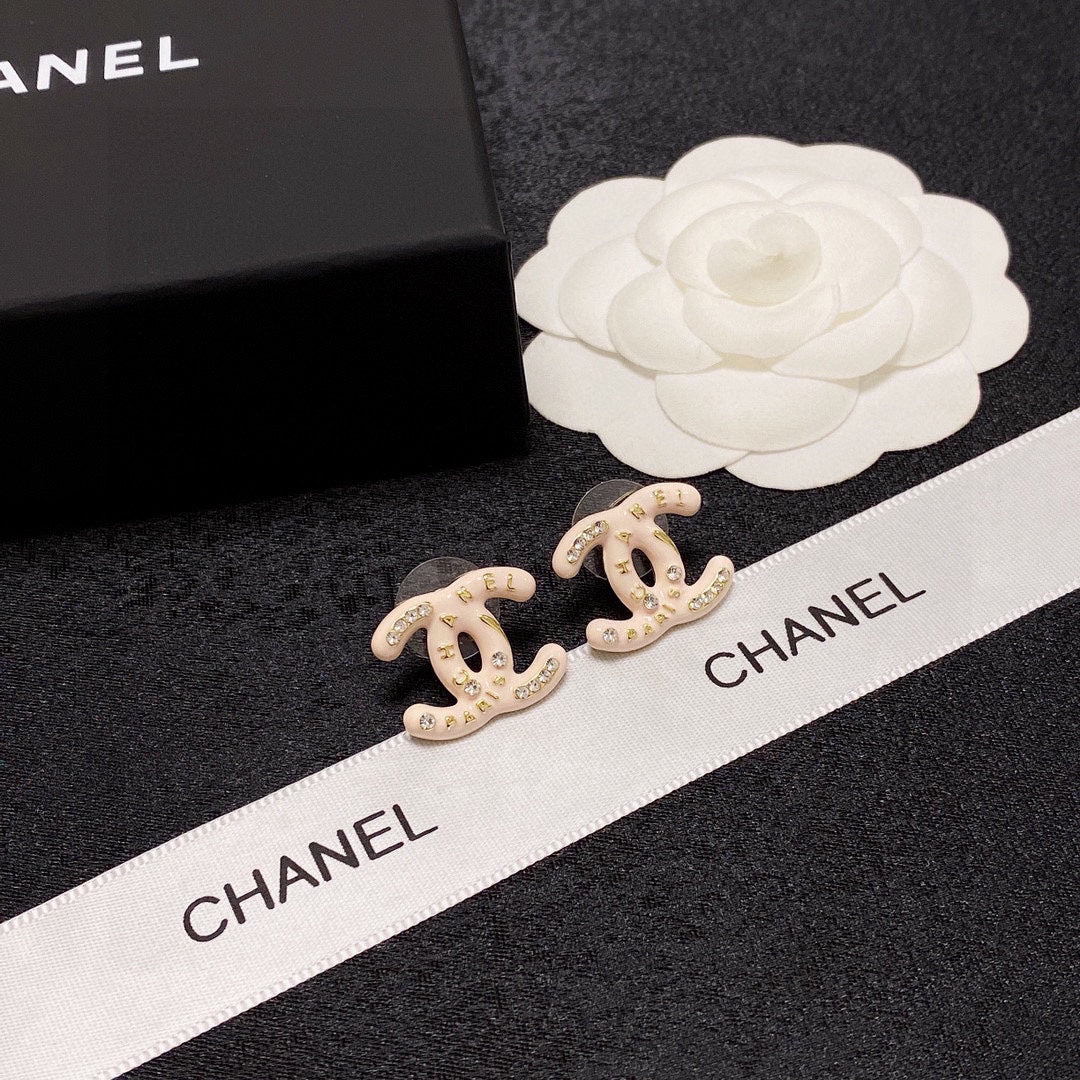 Light pink earrings