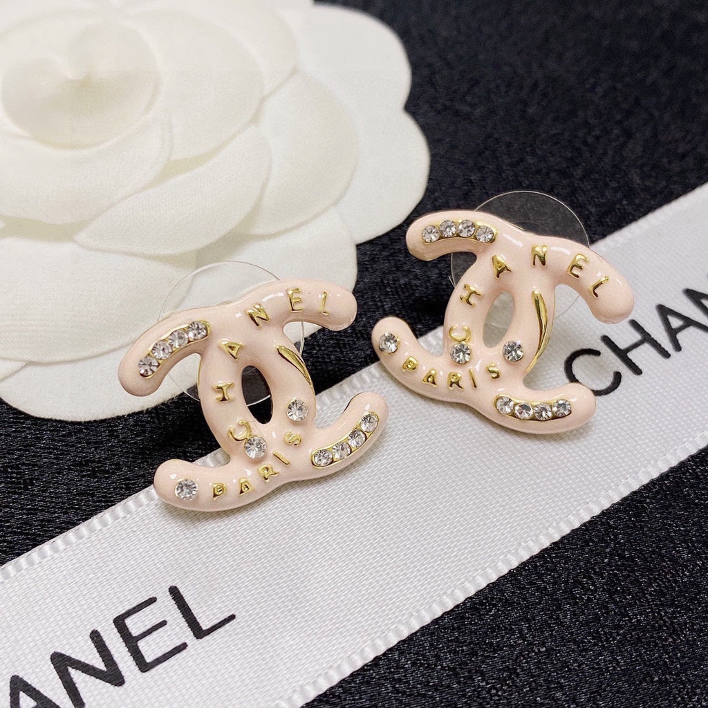 Light pink earrings