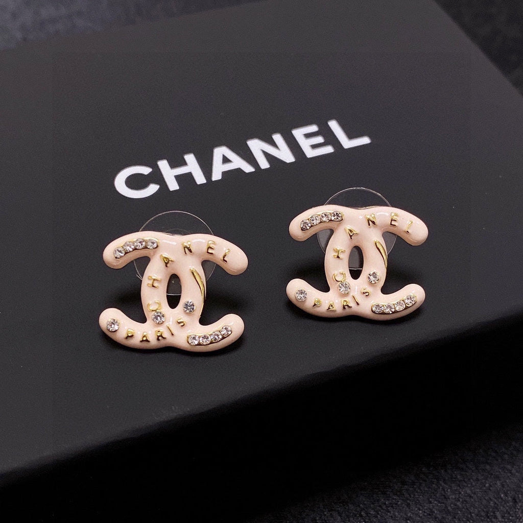 Light pink earrings