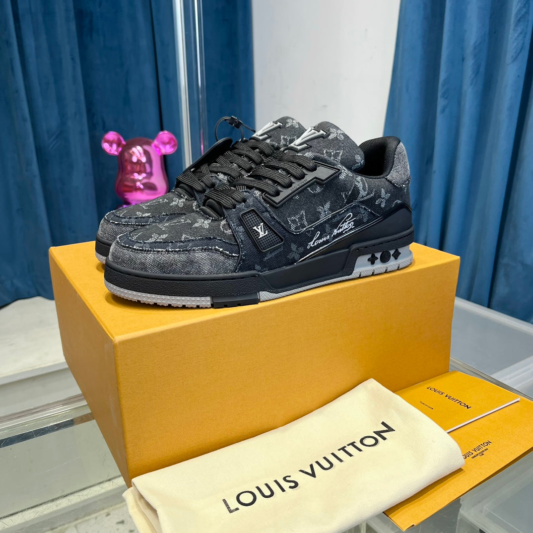 Hochwertige Luxus-Leder-Sneaker