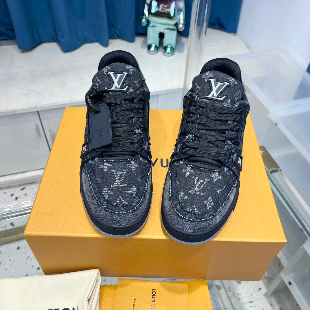 Hochwertige Luxus-Leder-Sneaker