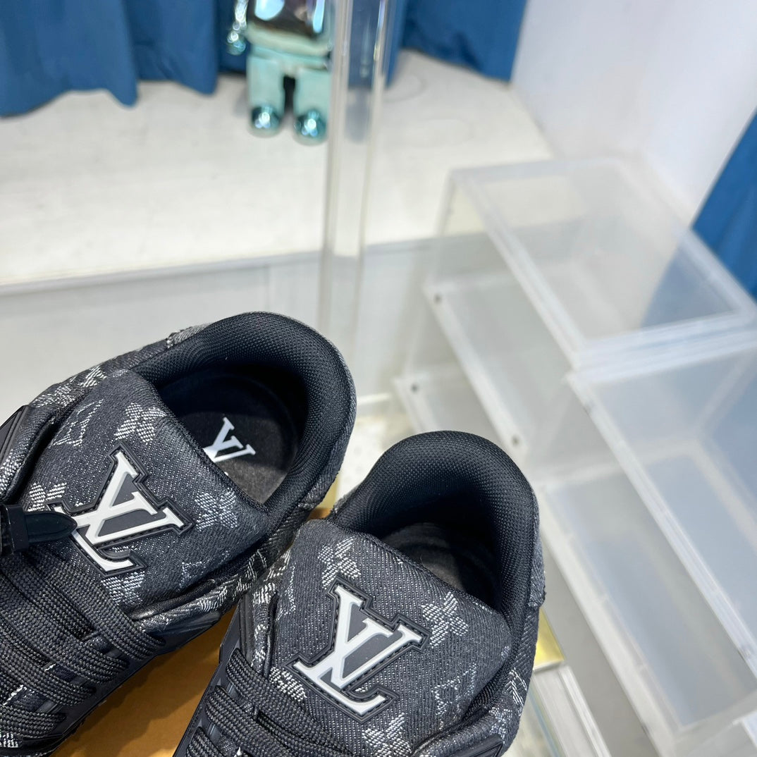 Hochwertige Luxus-Leder-Sneaker