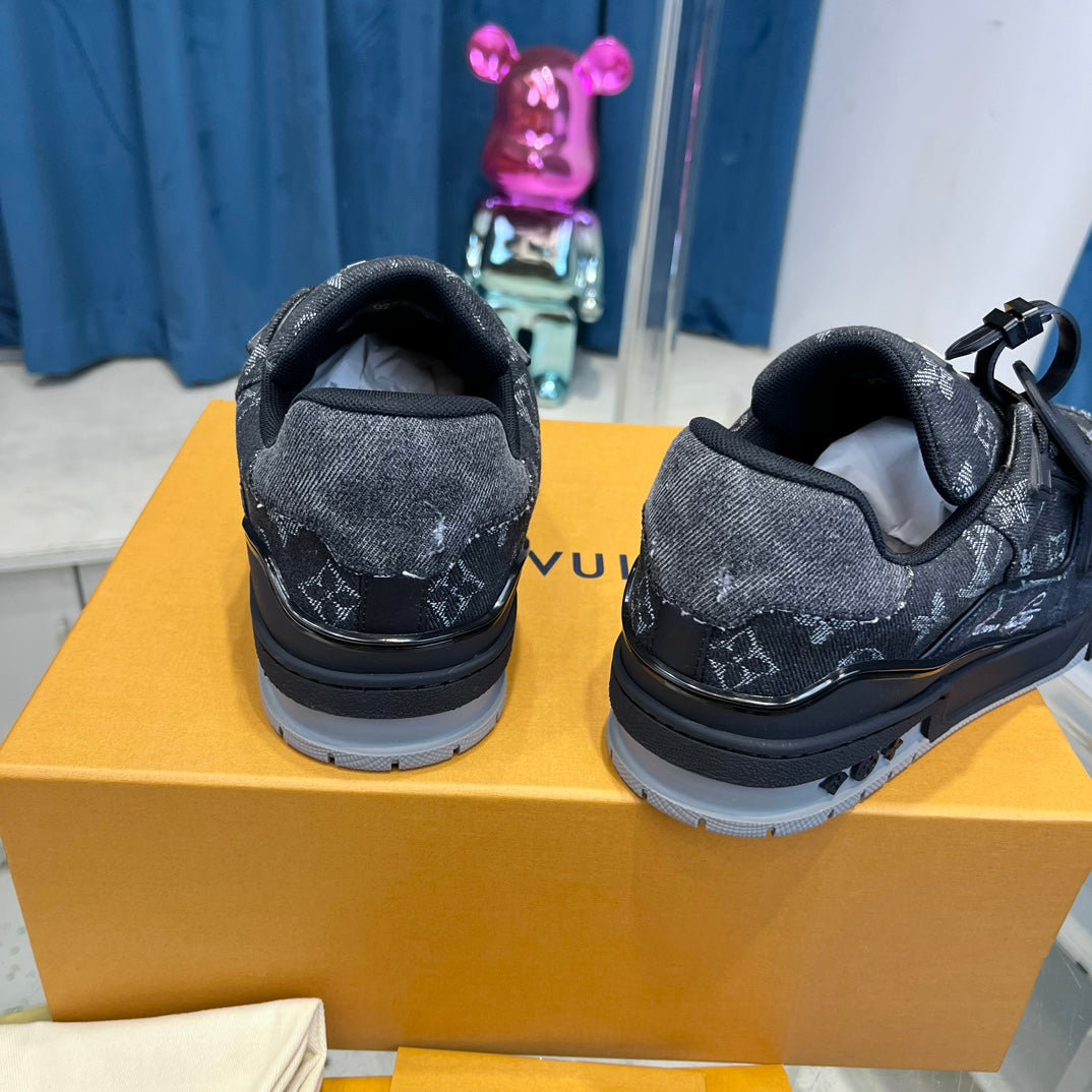 Hochwertige Luxus-Leder-Sneaker