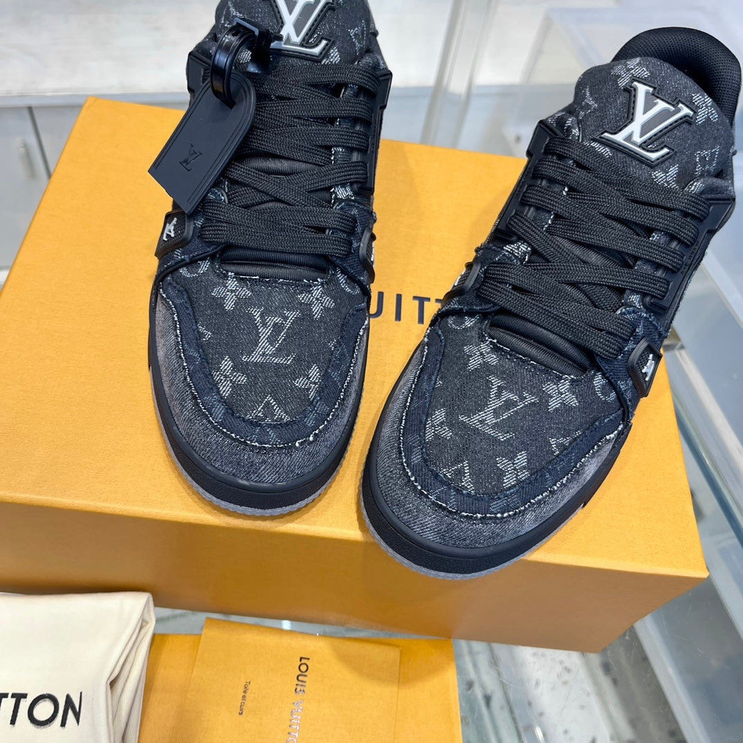 Hochwertige Luxus-Leder-Sneaker