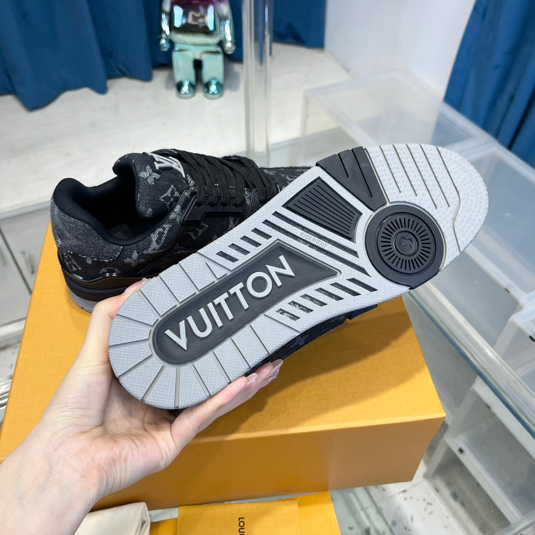 Hochwertige Luxus-Leder-Sneaker