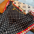 Printed double-sided scarf