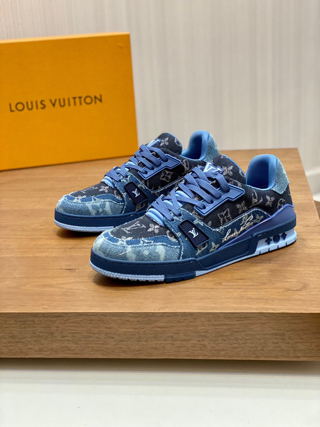 Denim sneakers