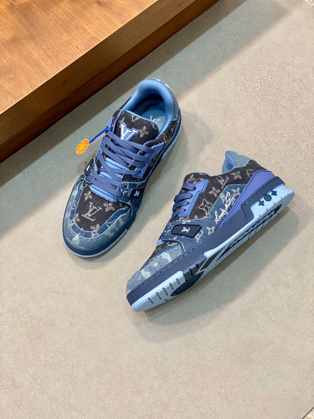 Denim sneakers
