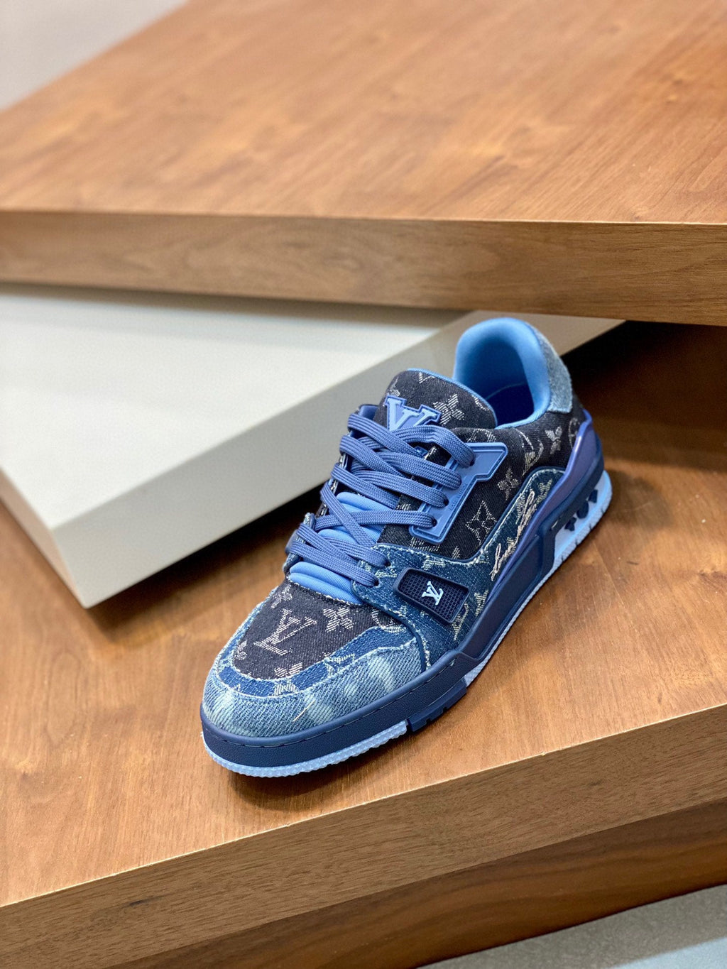 Denim sneakers