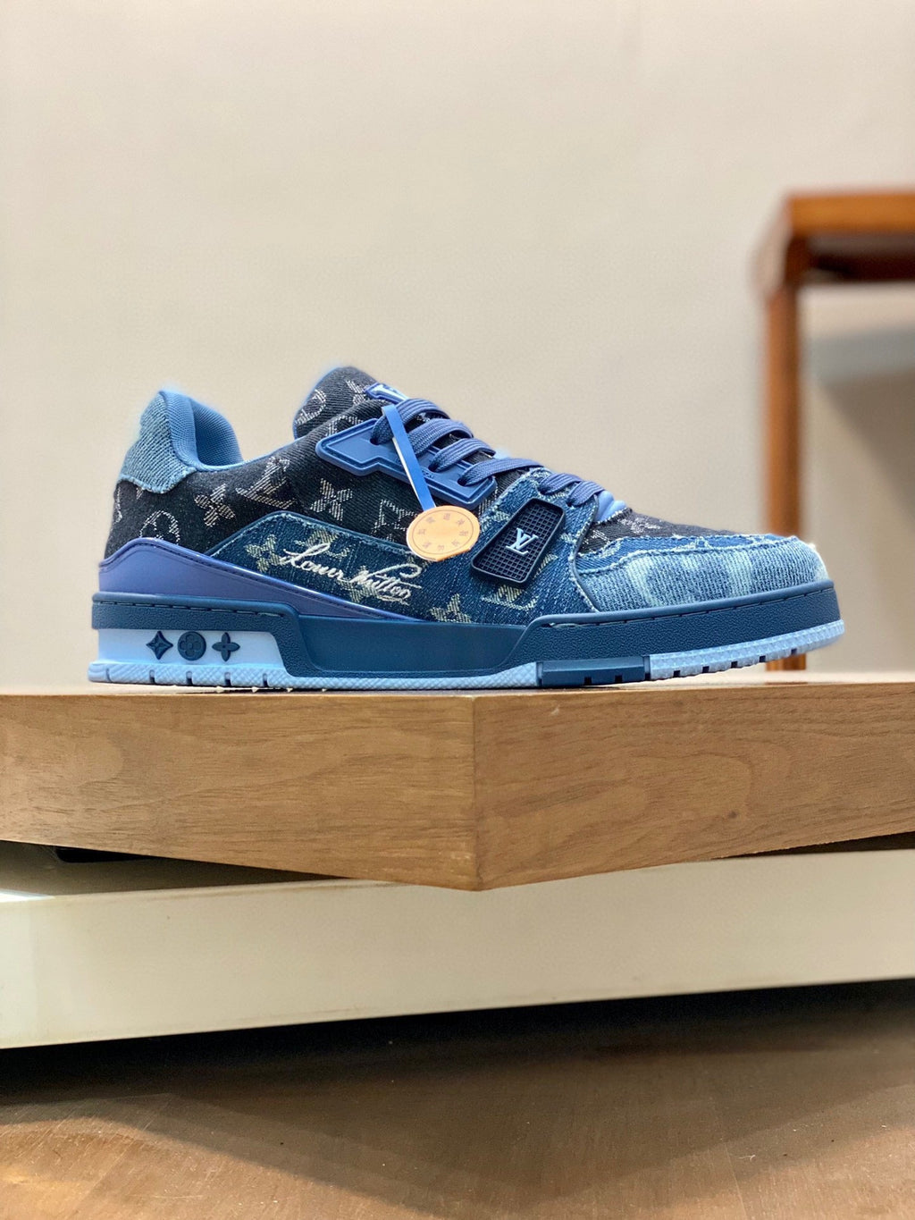 Denim sneakers