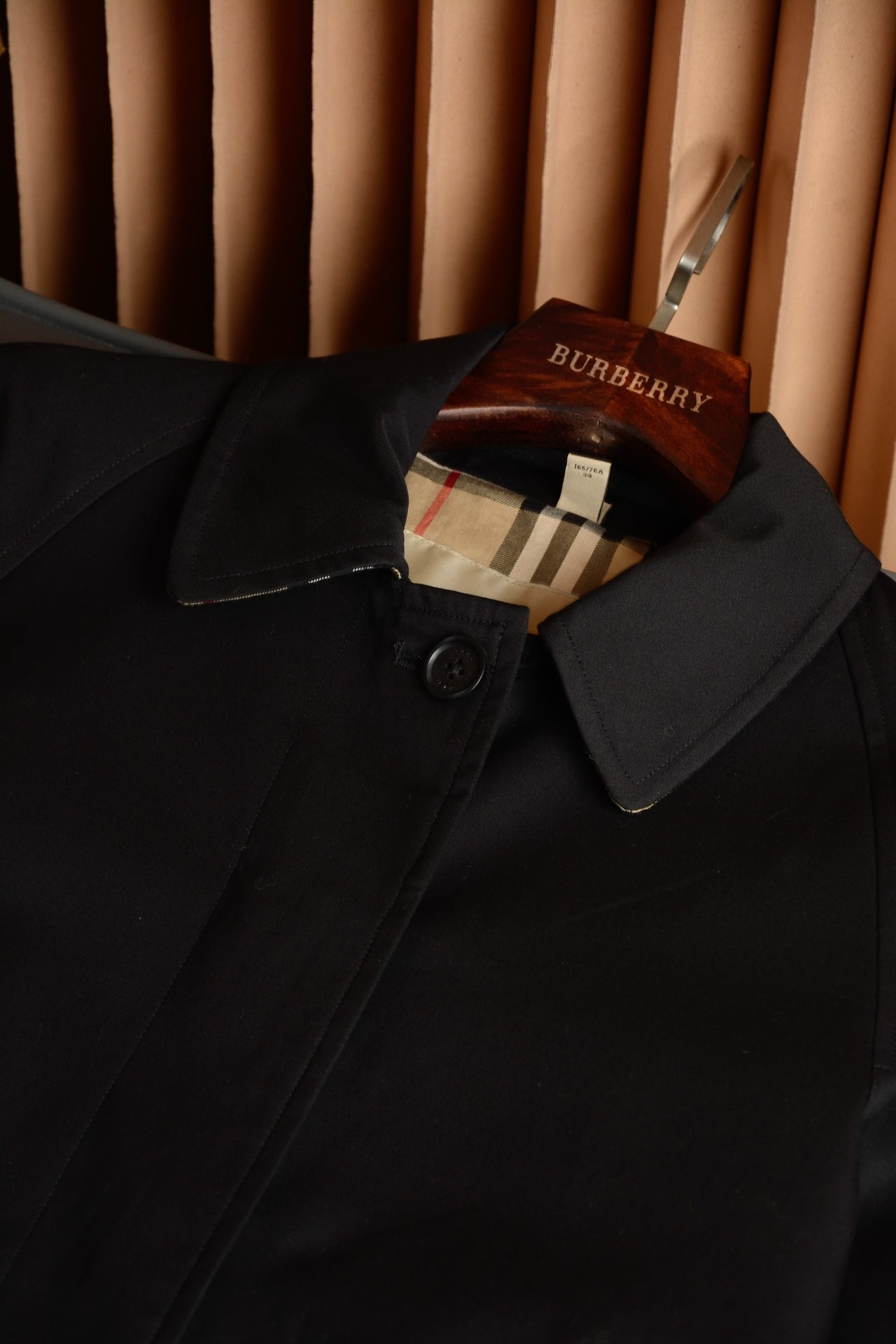 Abrigo ligero de gabardina