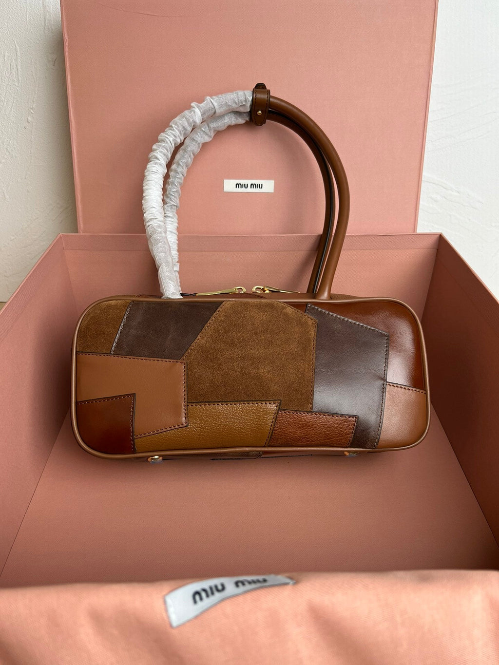 Bolsa de bolos patchwork