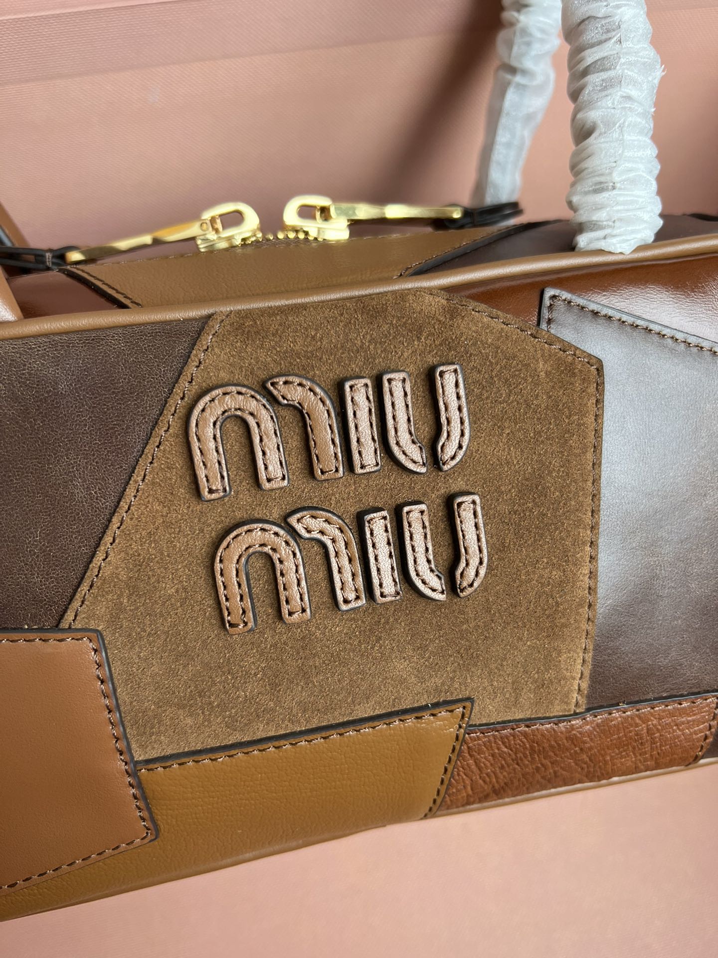 Bolsa de bolos patchwork