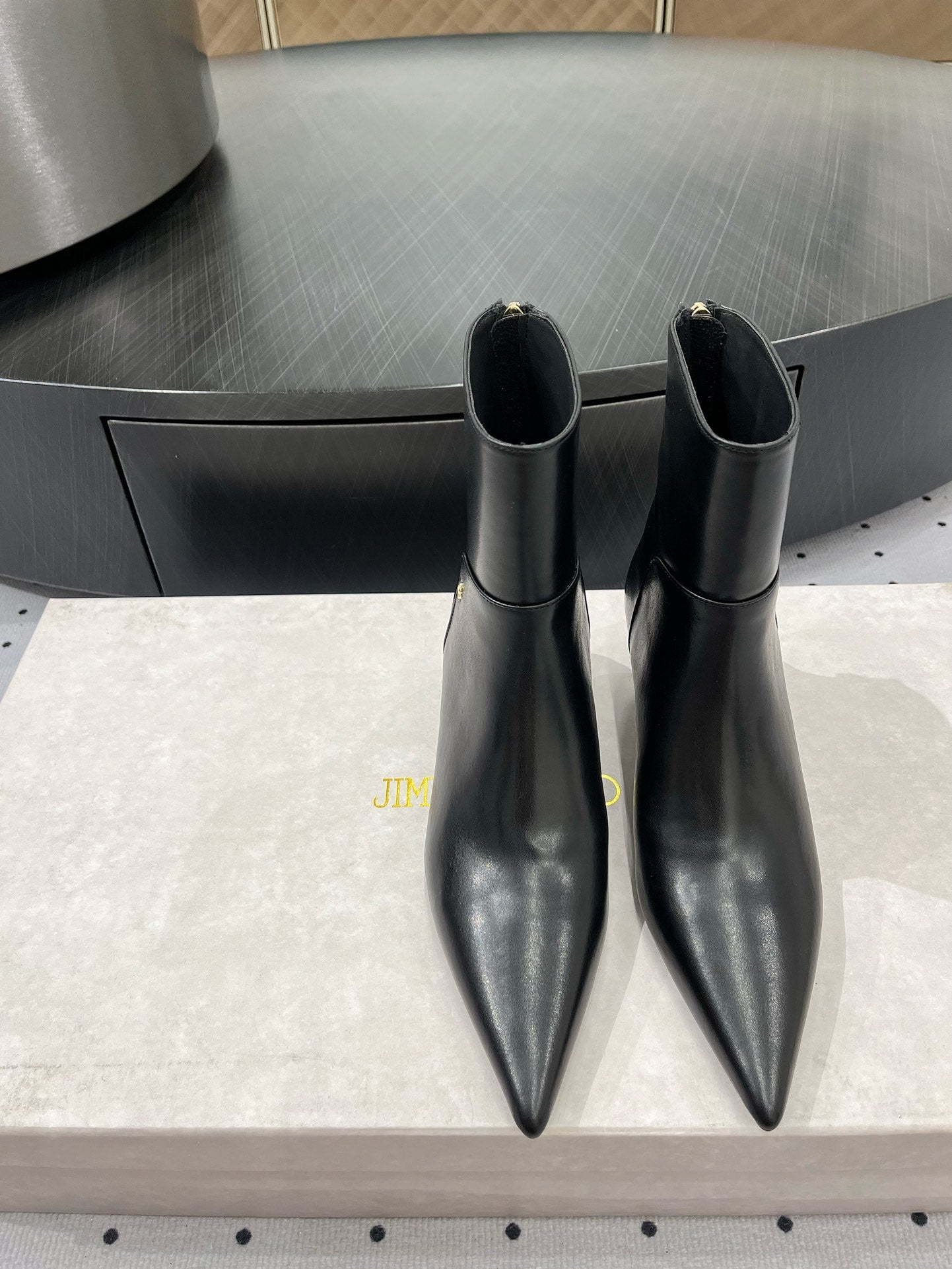 Botines de piel para mujer