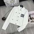 Chaqueta vaquera con logo bordado