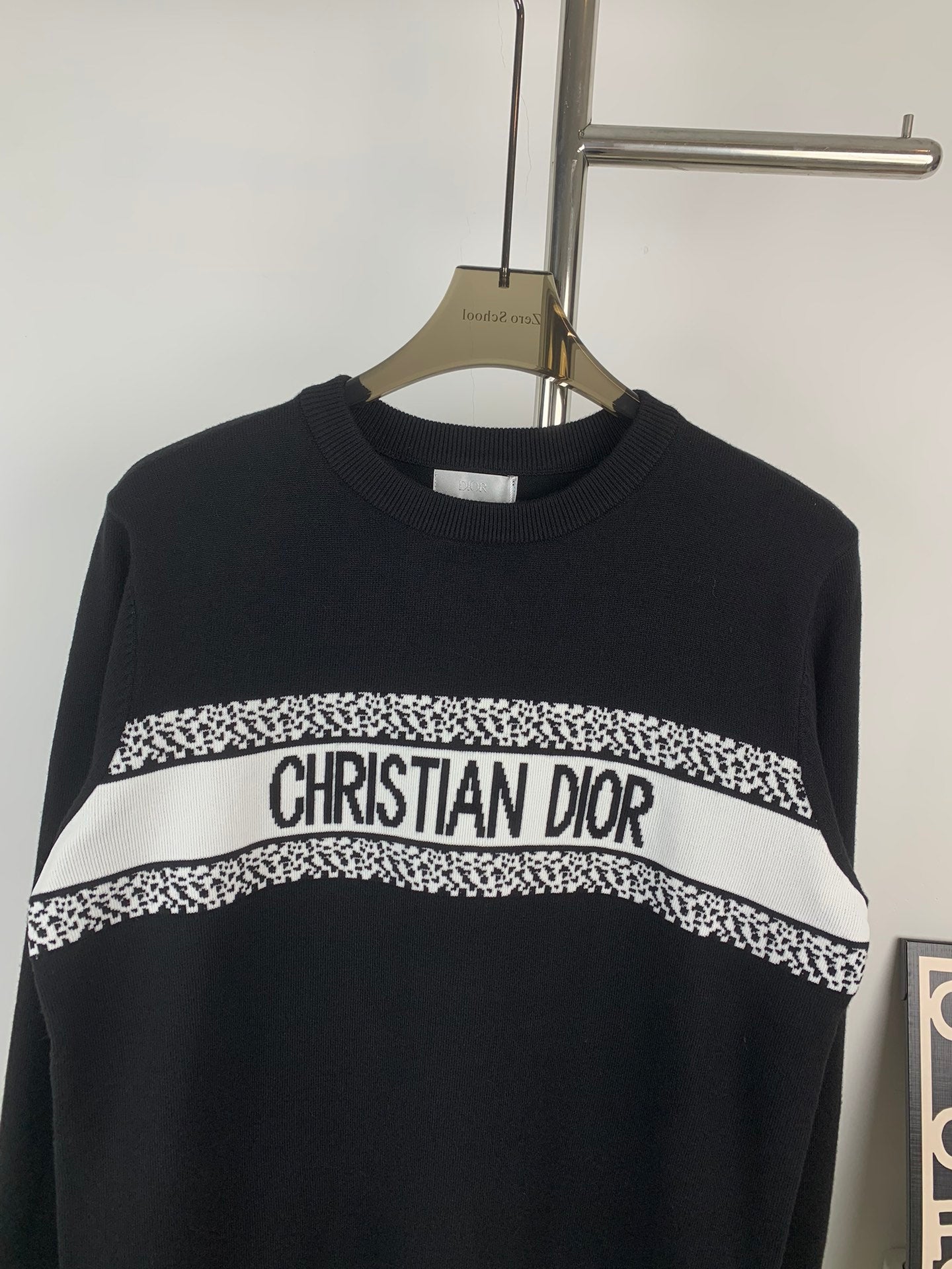 Suéter unisex de manga larga de punto jacquard