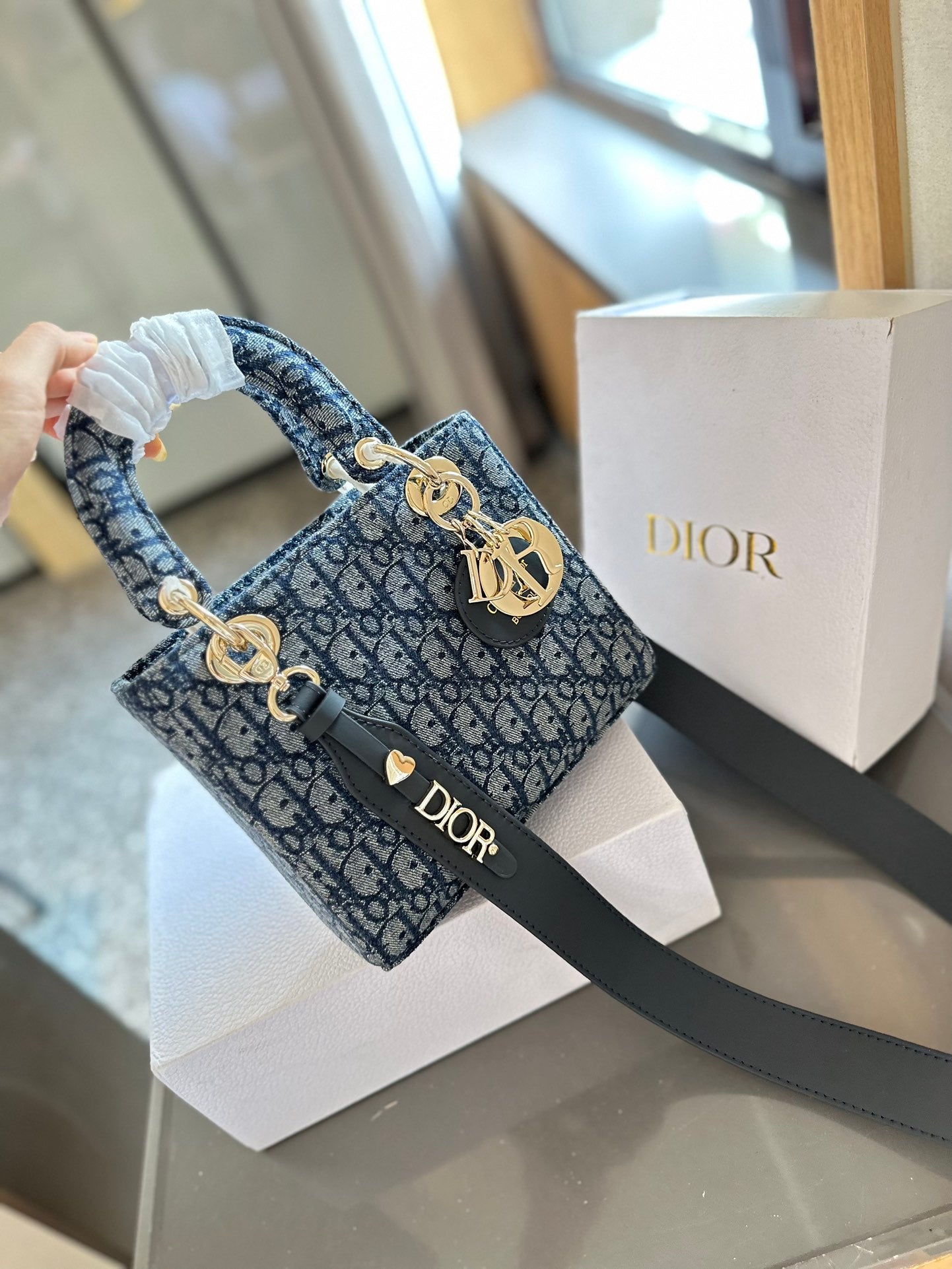 Bolso CD Princess de mezclilla
