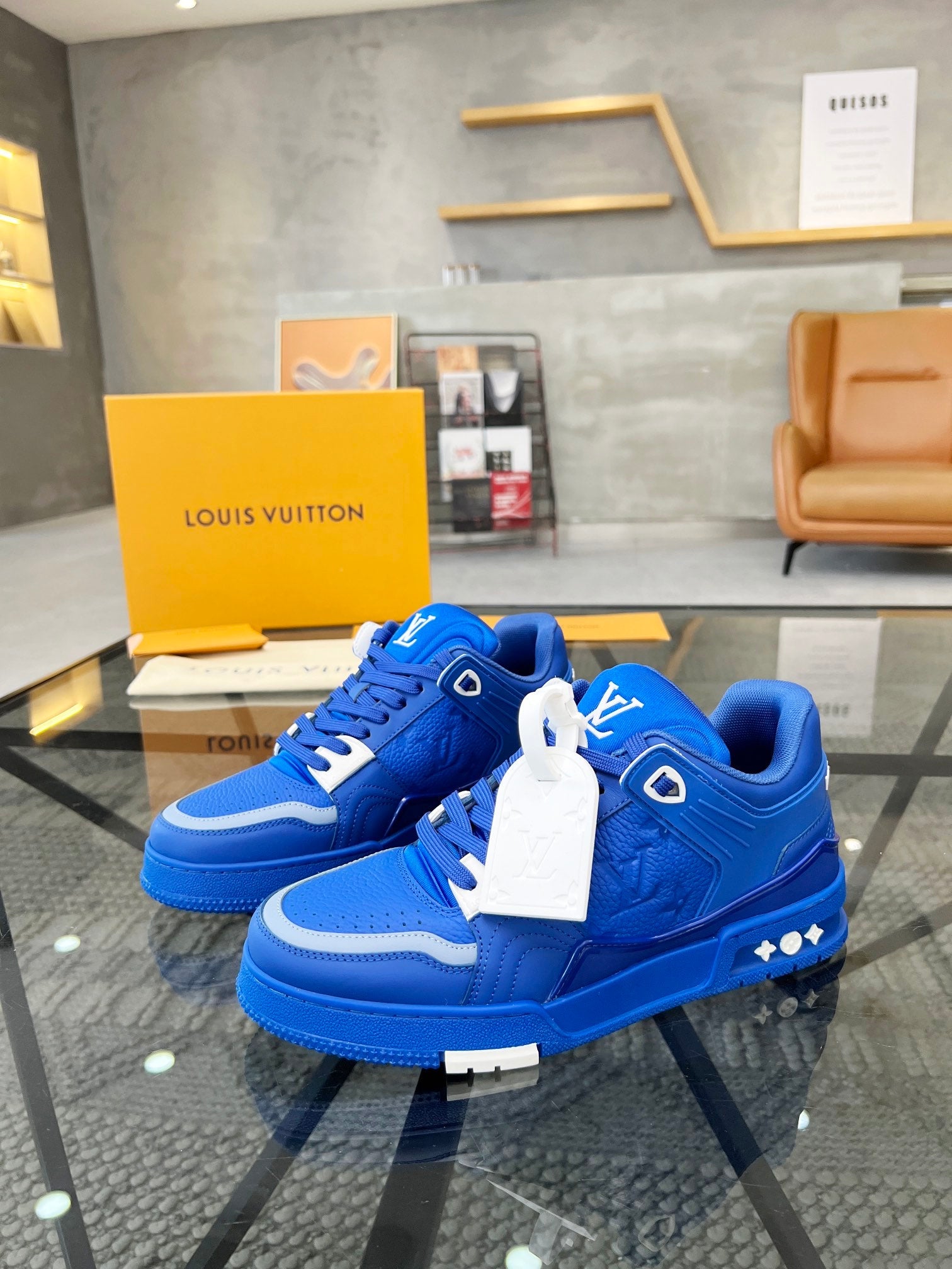Premium Italian Leather Men's Sneakers
