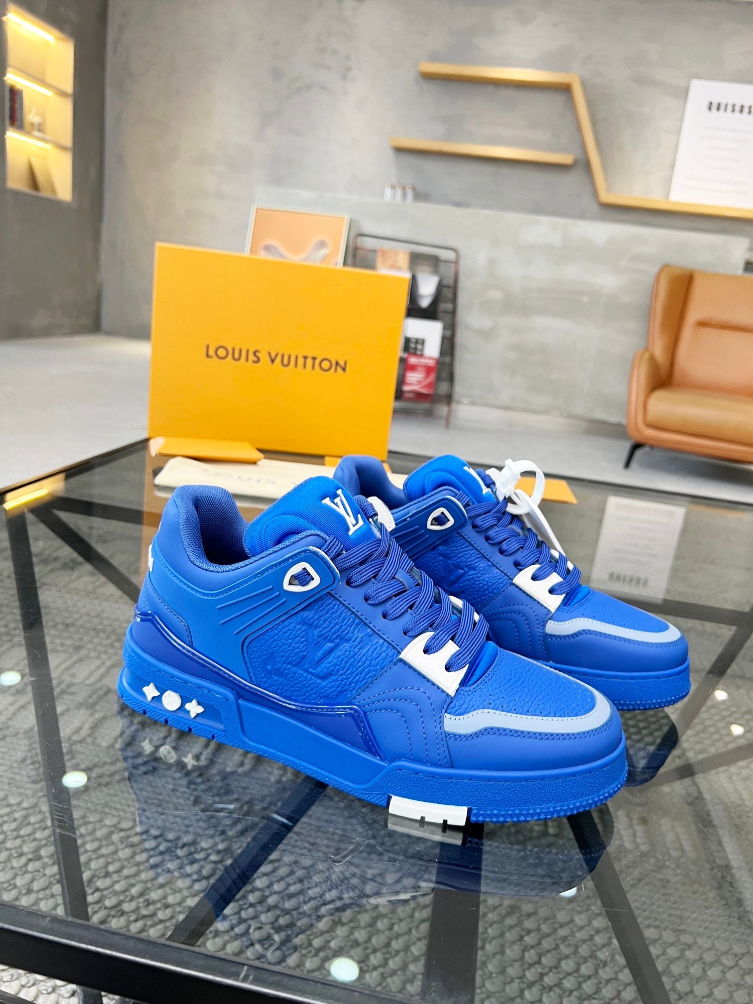 Premium Italian Leather Men's Sneakers