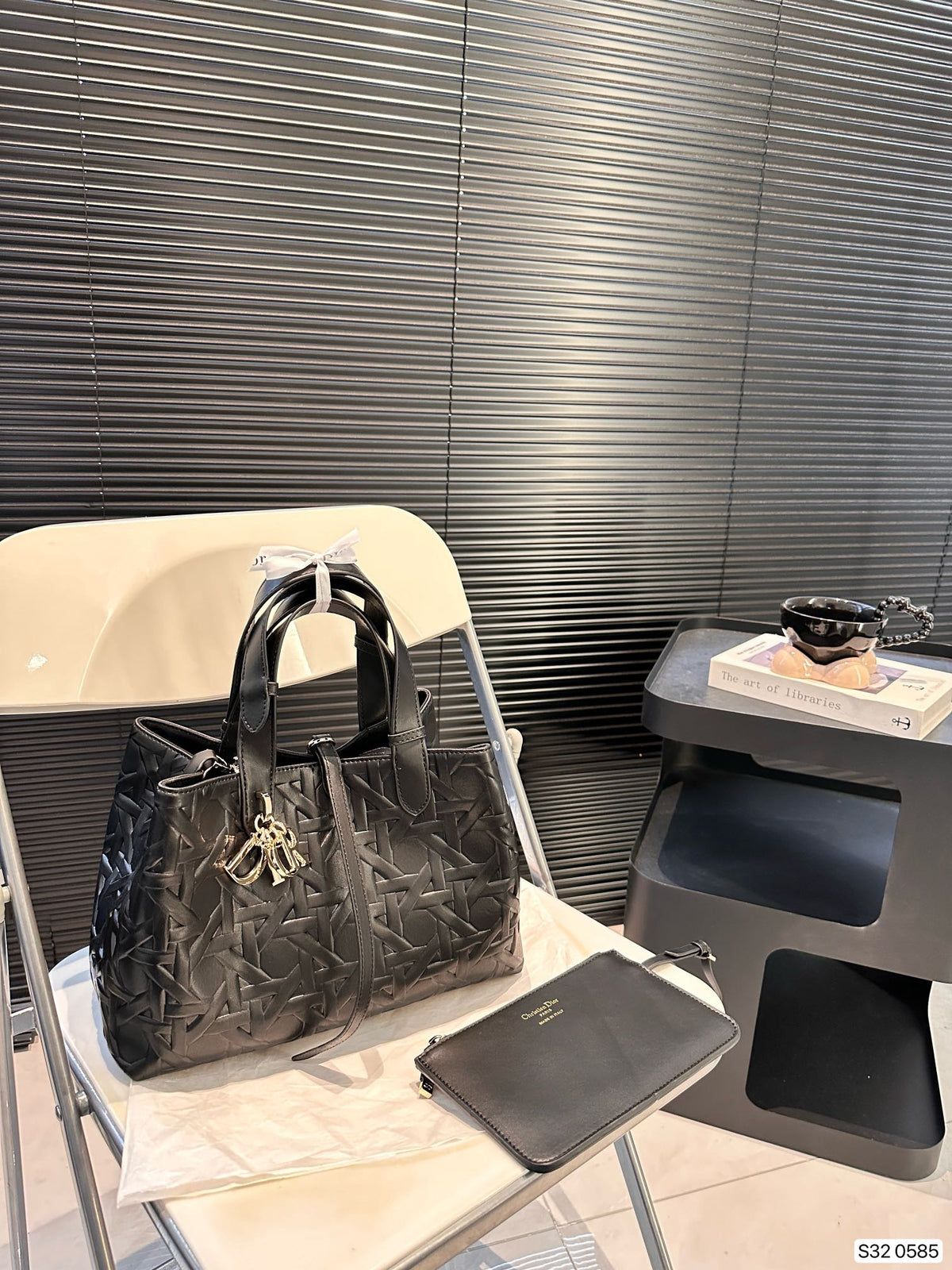 Französische Schultertasche