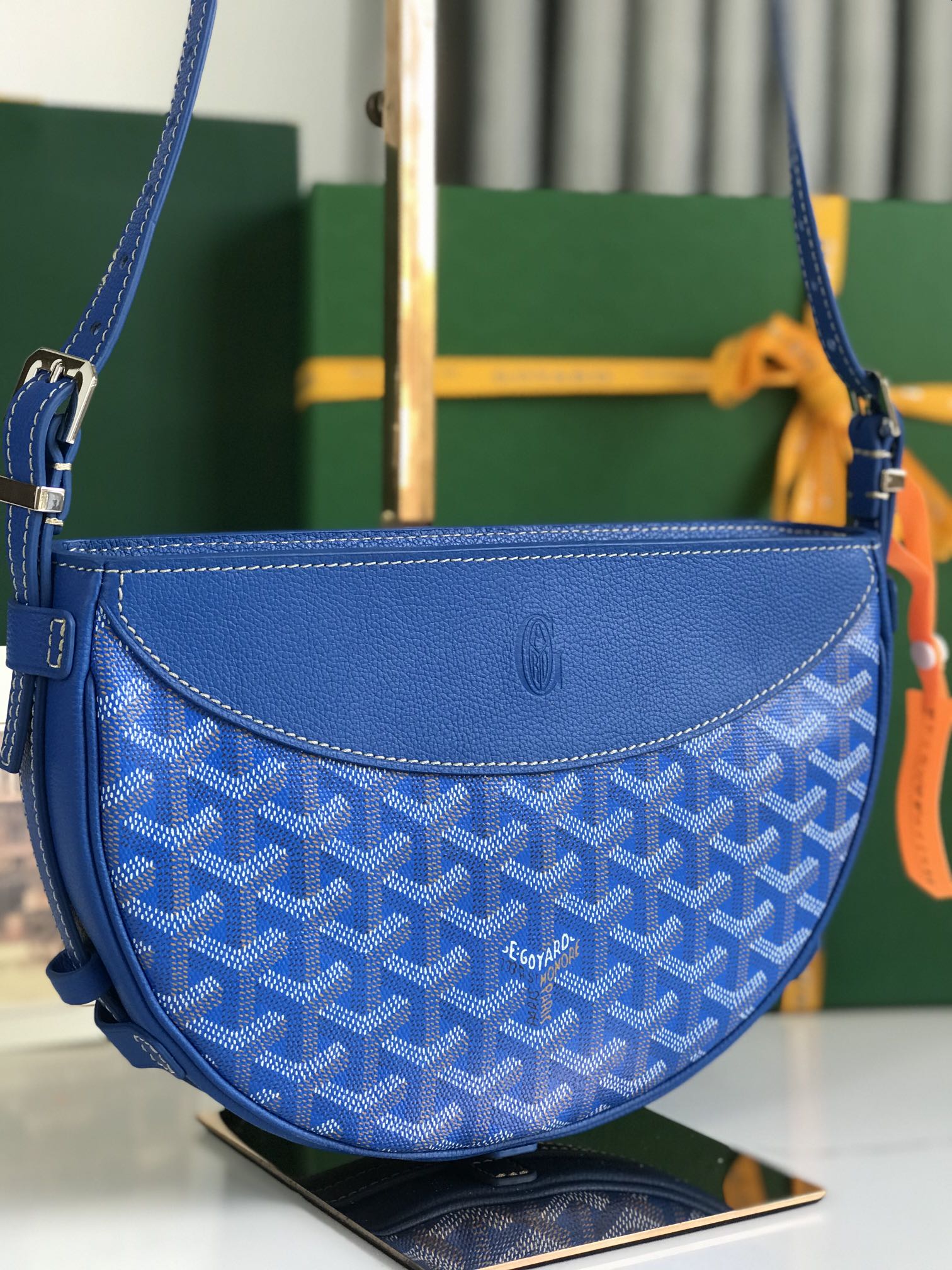 Bolso de hombro Hirondelle – Azul
