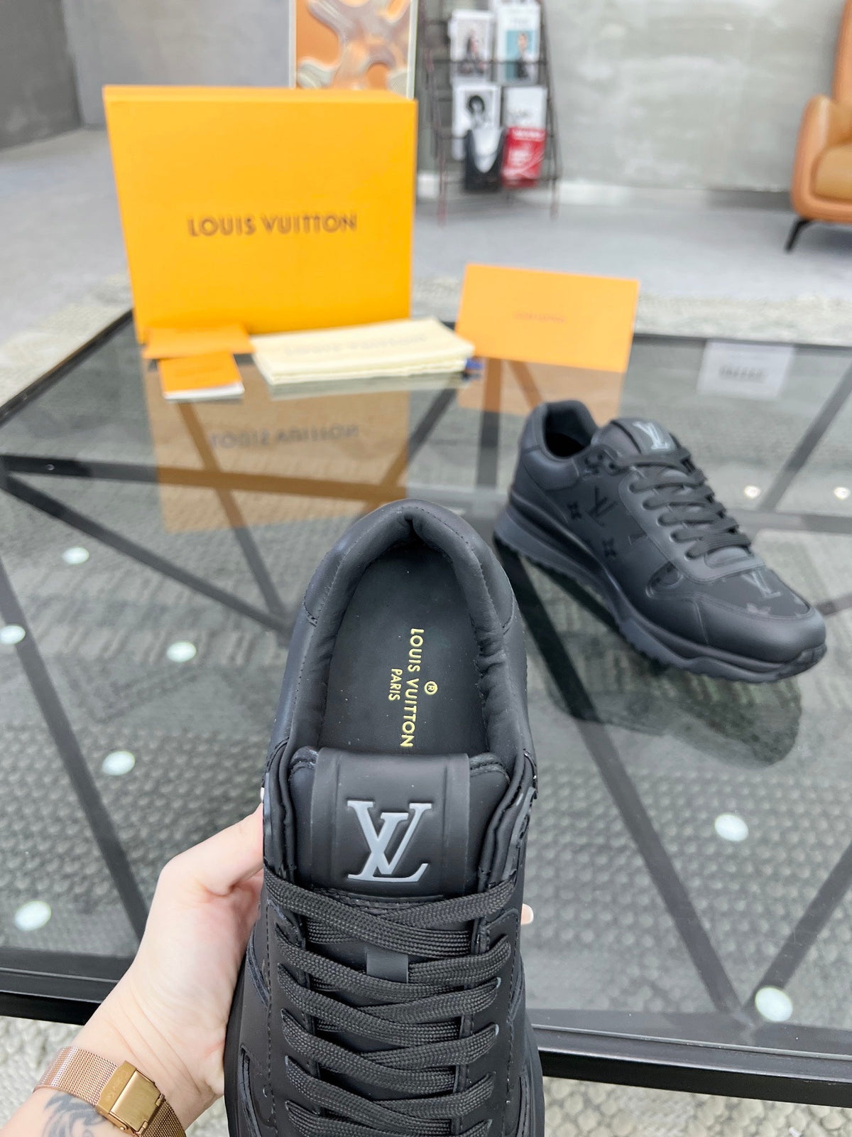 Sneaker aus italienischem Premium-Leder im Urban-Stil