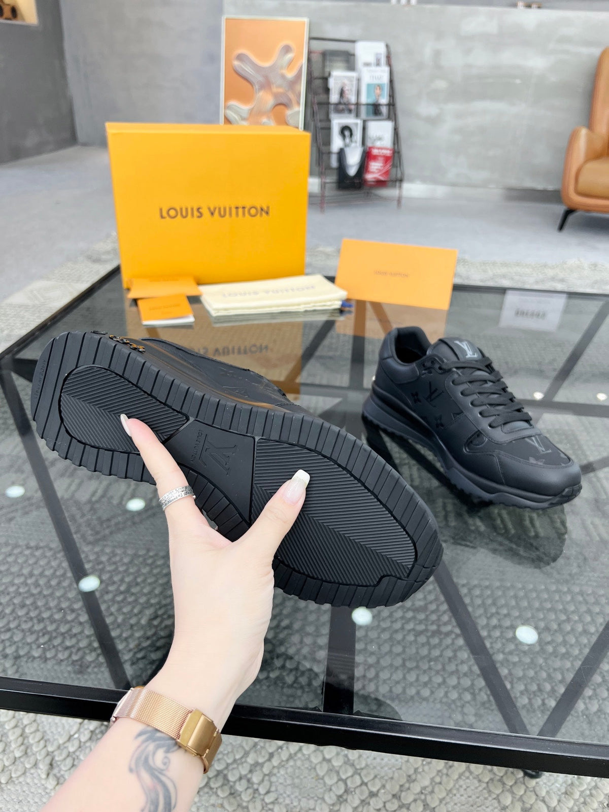Sneaker aus italienischem Premium-Leder im Urban-Stil