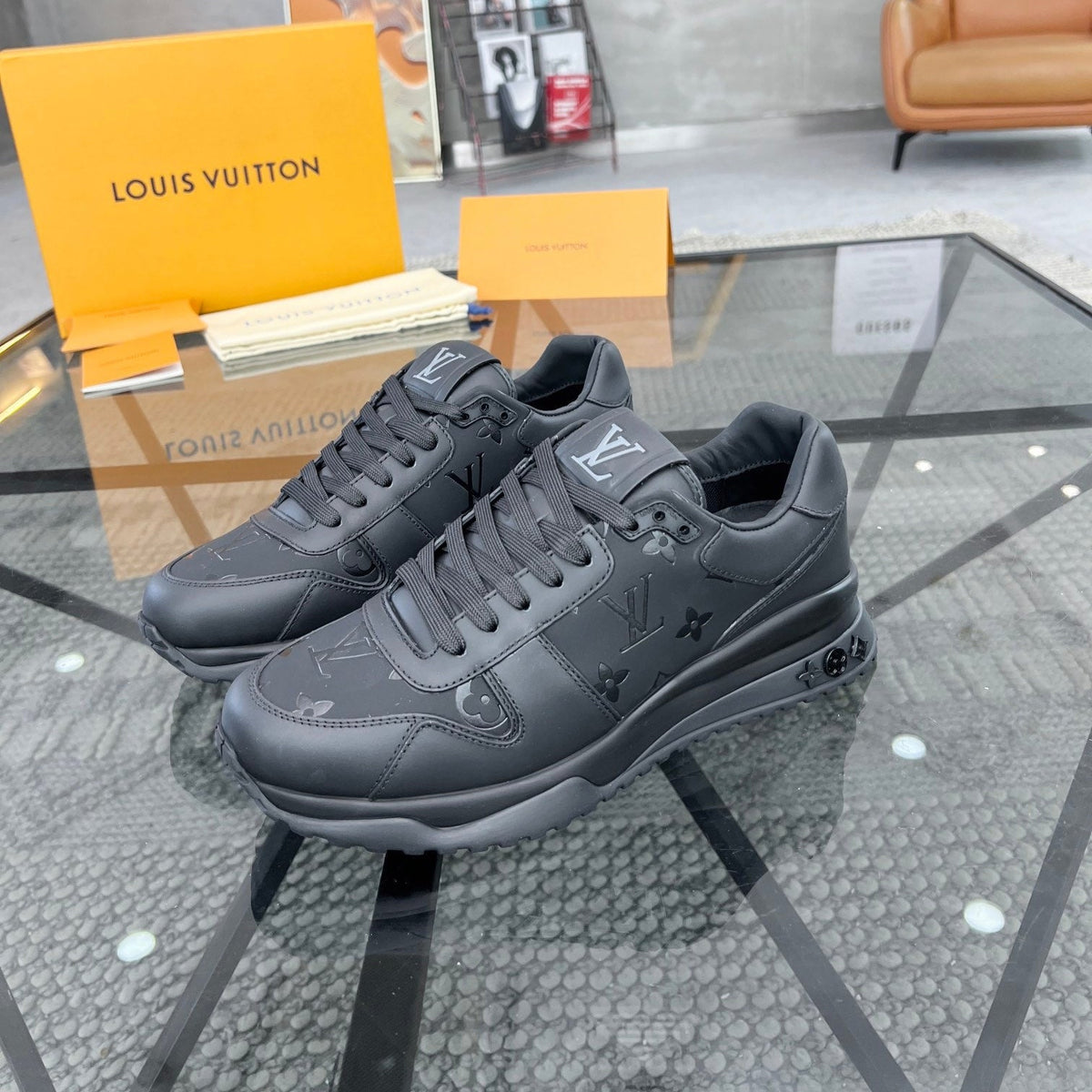Sneaker aus italienischem Premium-Leder im Urban-Stil
