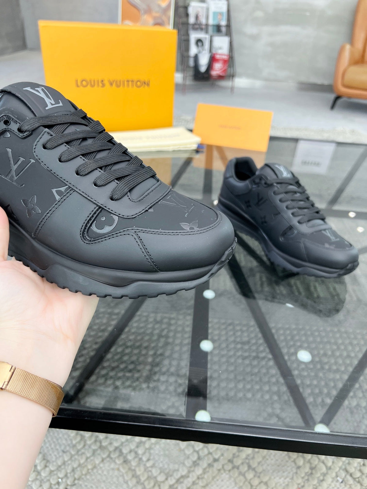 Sneaker aus italienischem Premium-Leder im Urban-Stil