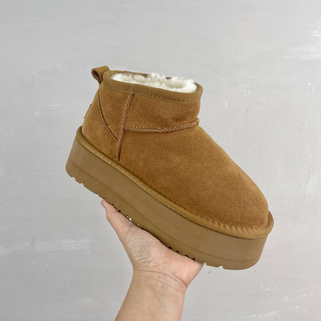 Botas de nieve de plataforma para mujer