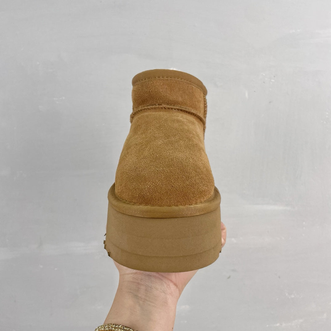 Botas de nieve de plataforma para mujer