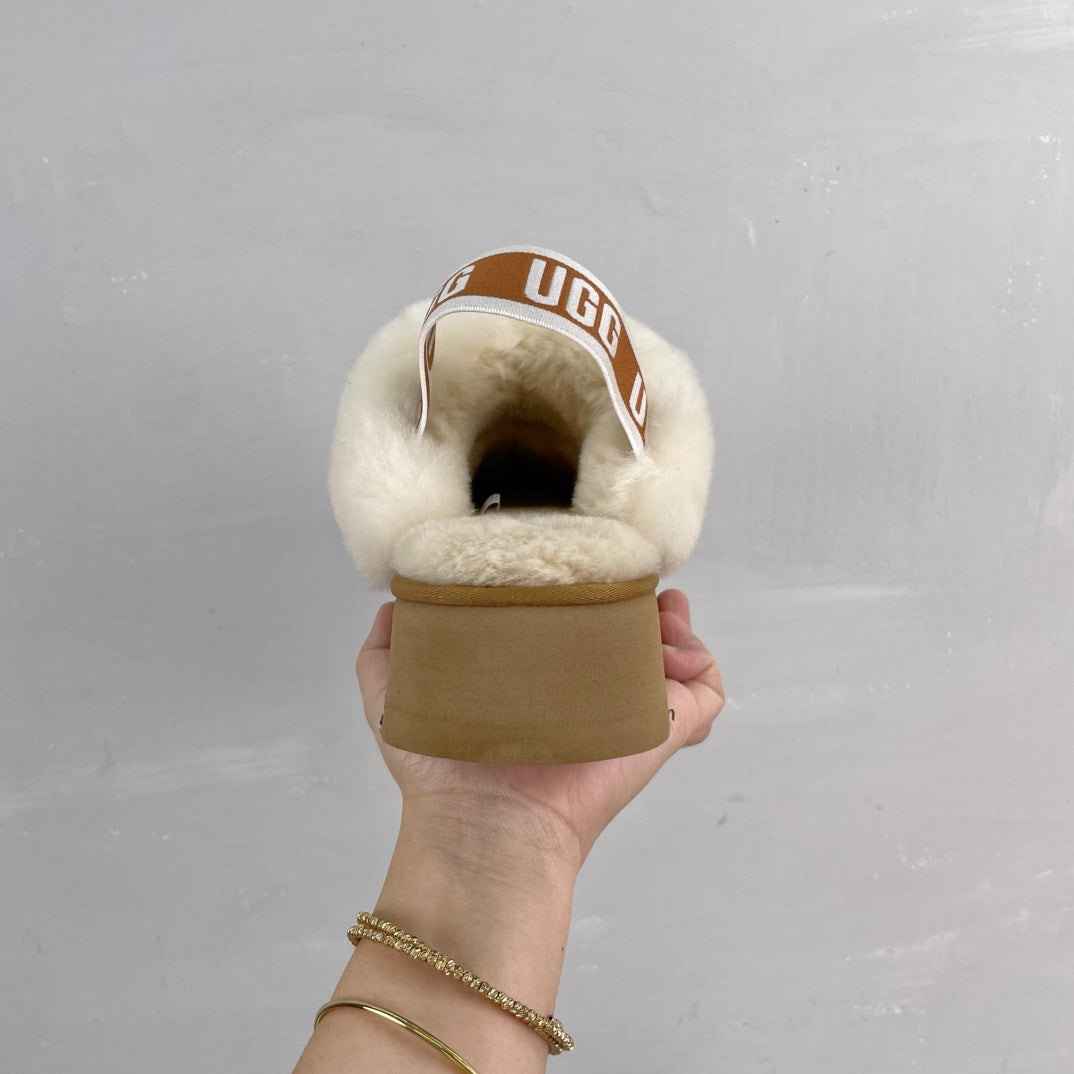 Women's Chunky Sole Snow Slippers