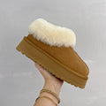 Low-top snow boots for women