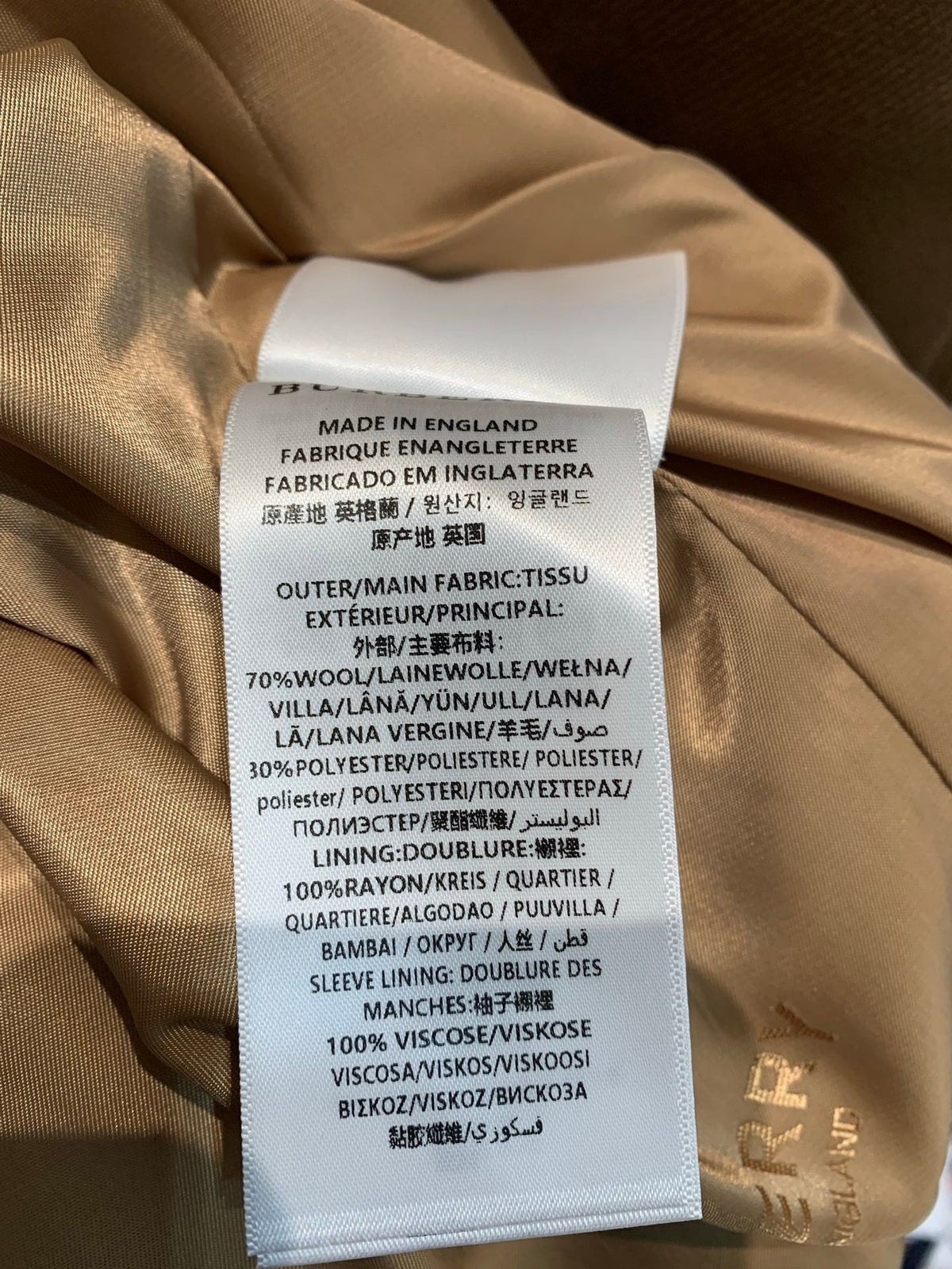 Kensington langer Gabardine