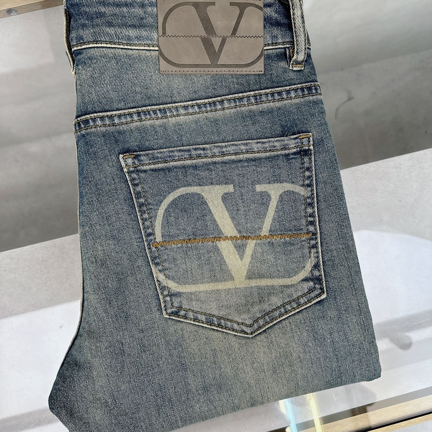 Vaqueros de corte sastre premium para hombre