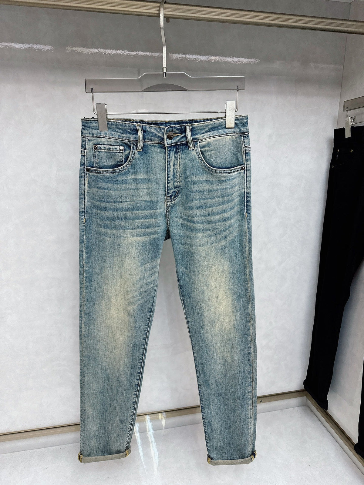 Premium Herrenjeans mit Schneiderpassform