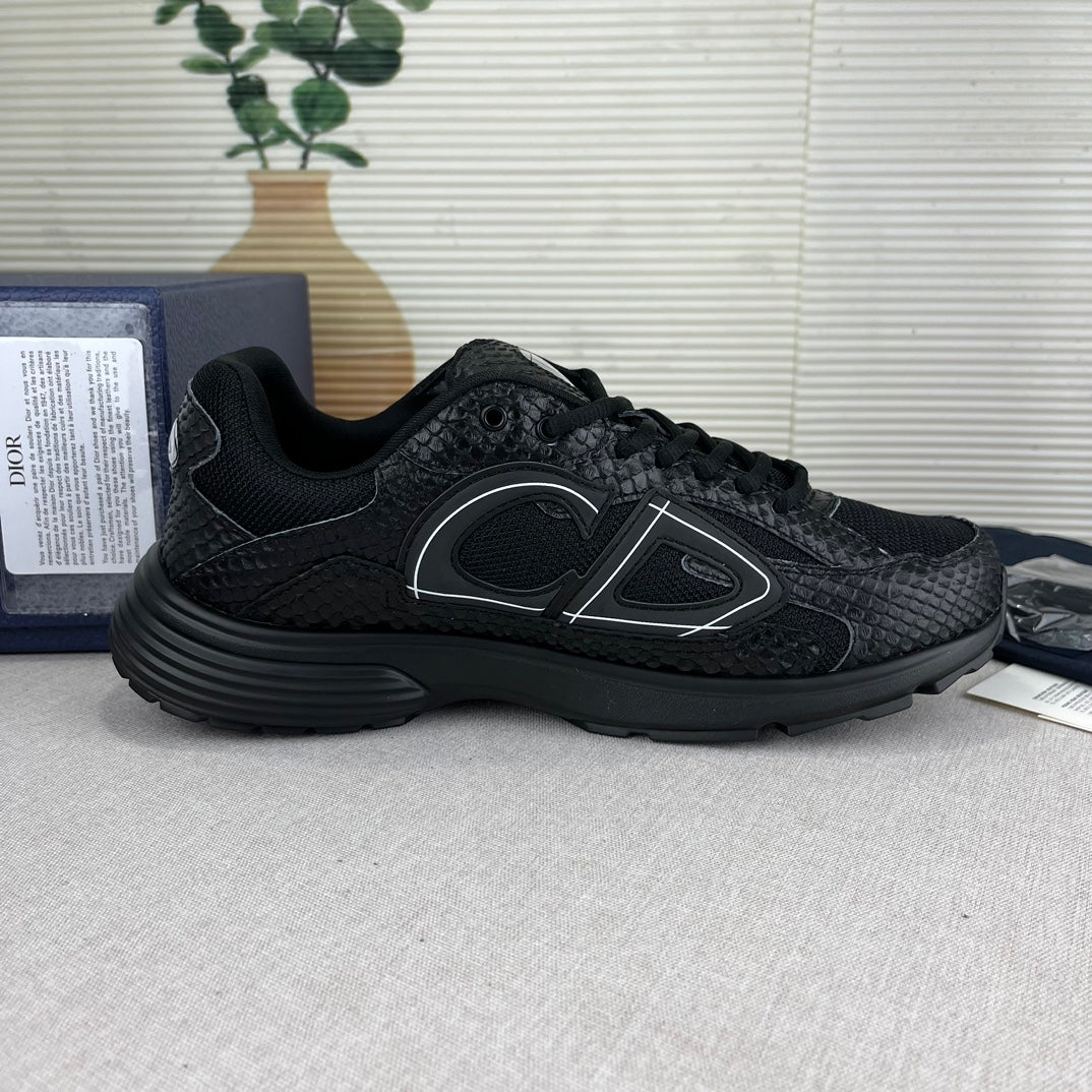 B30-inspired sneakers with snake design