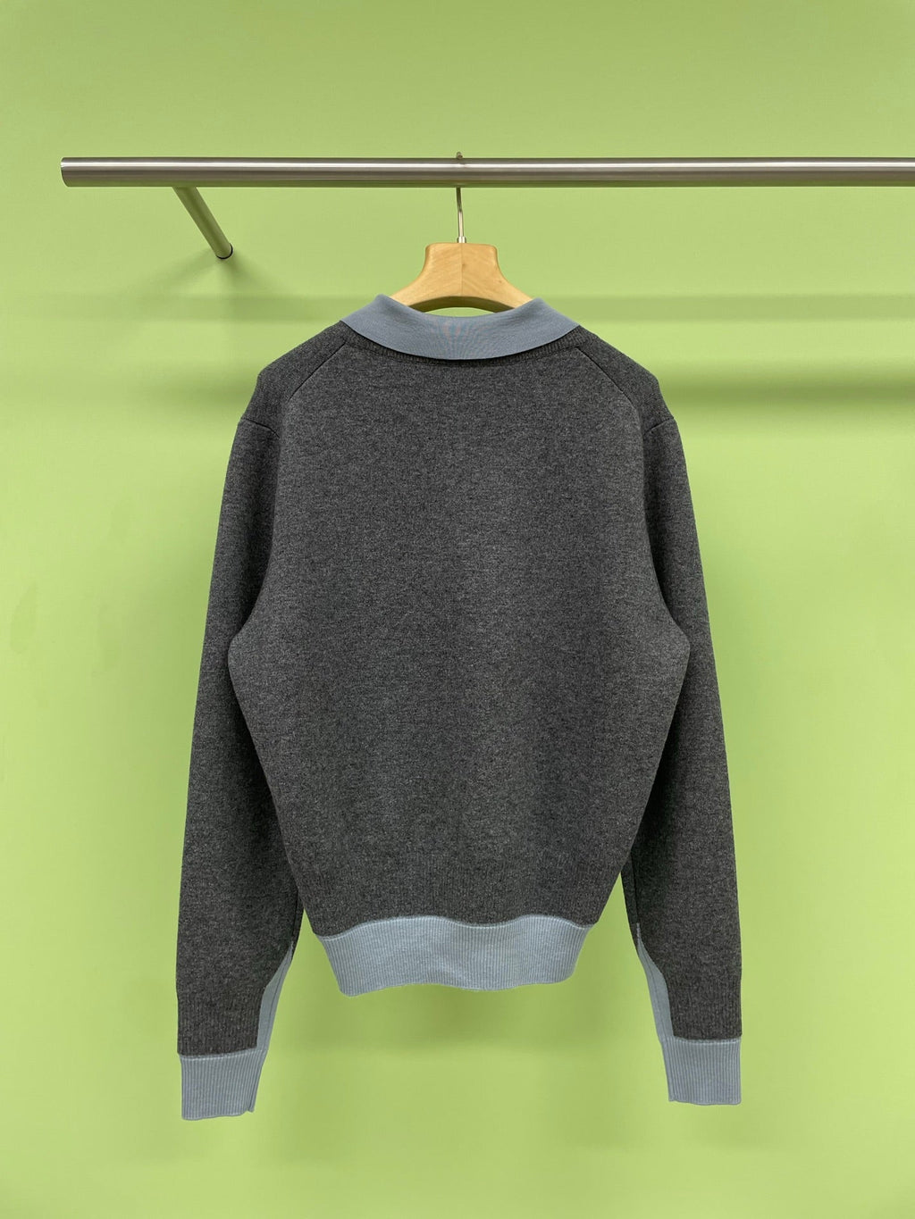 Two-piece wool sweater