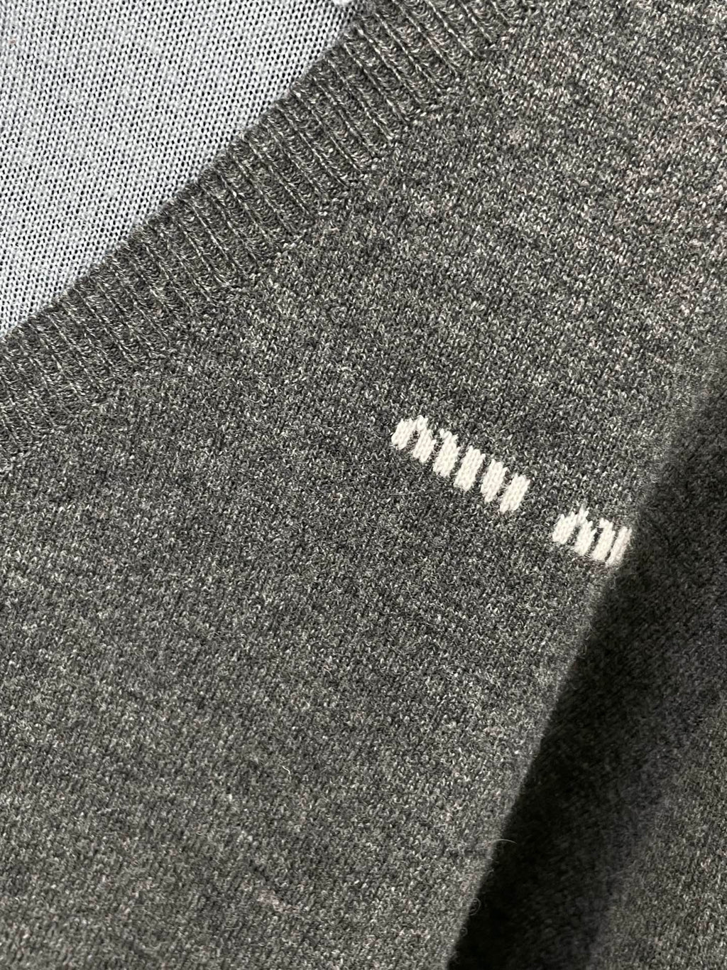 Two-piece wool sweater