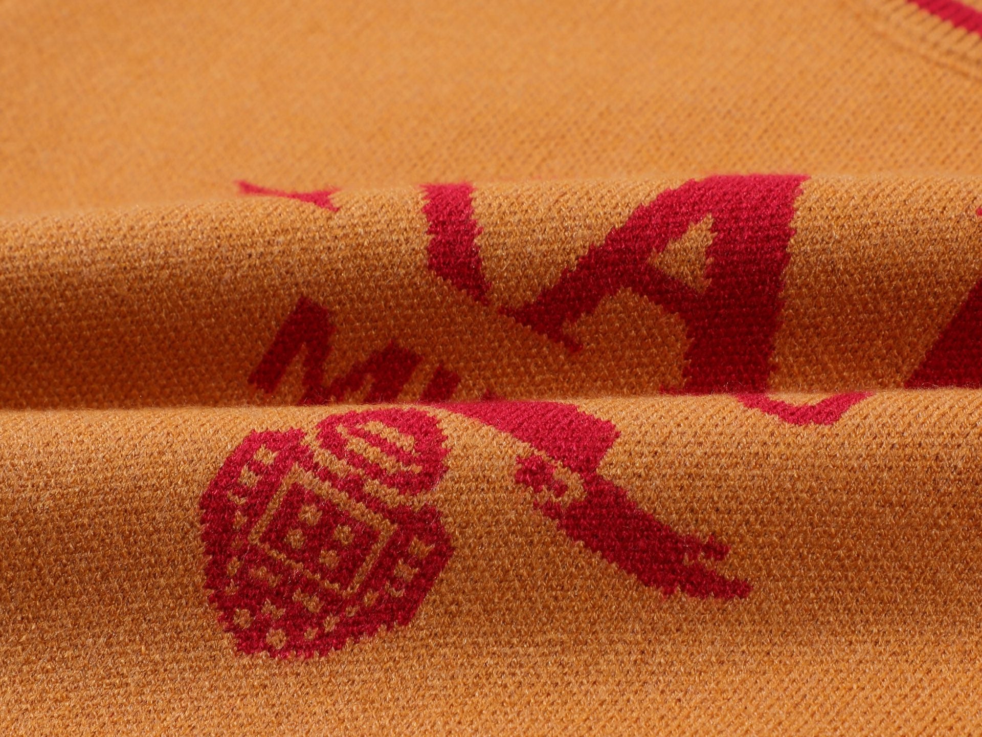 Suéter de punto modal – Naranja