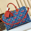 Monograma Denim Cereza