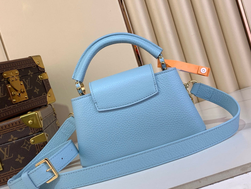Kapuzinerin Ost West Mini Blau