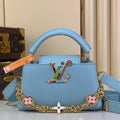 Kapuzinerin Ost West Mini Blau