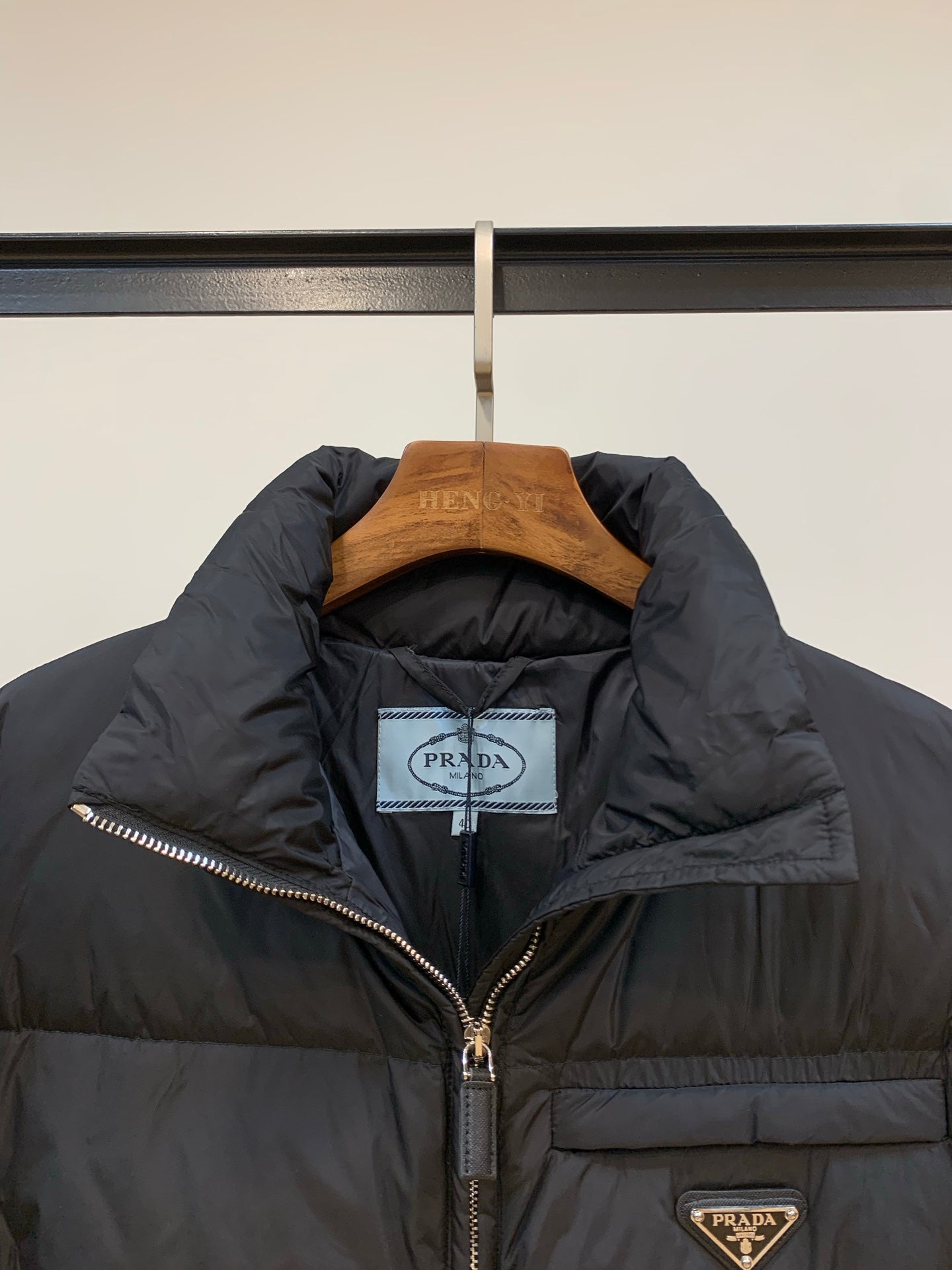 Chaqueta de plumón de ganso blanco