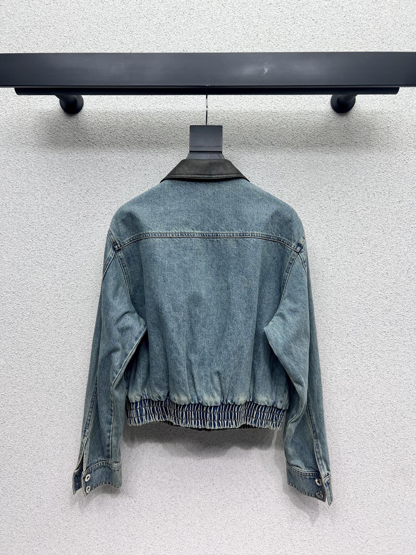 Bestickte Wasched Jeansjacke LW