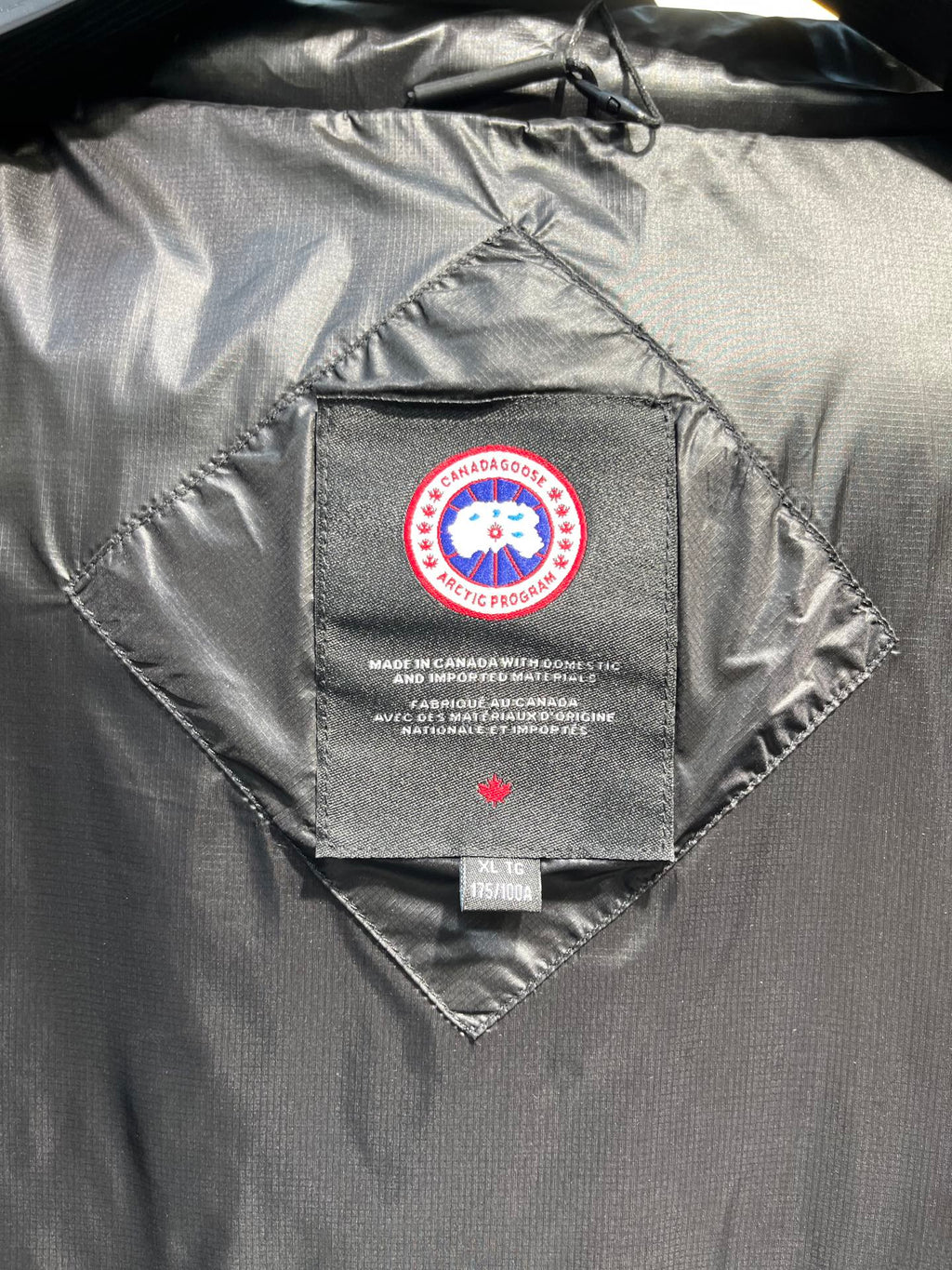 Padded down vest