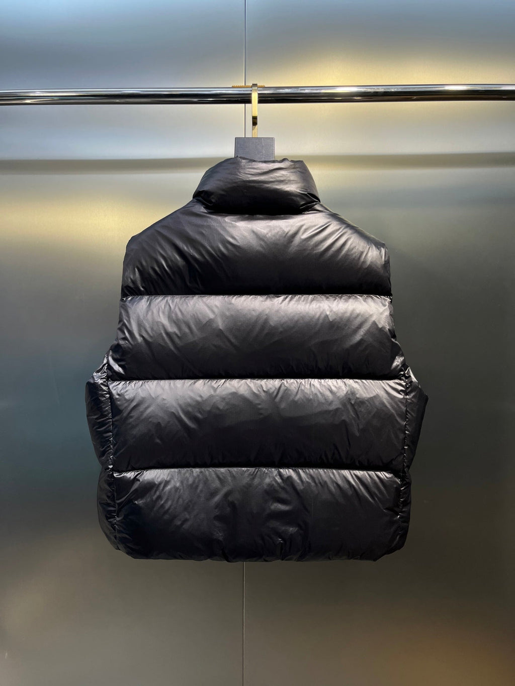 Padded down vest