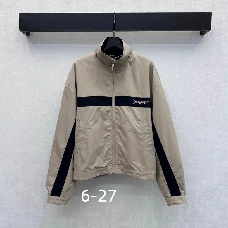 Monaco Contrast-Panel Zip Jacket